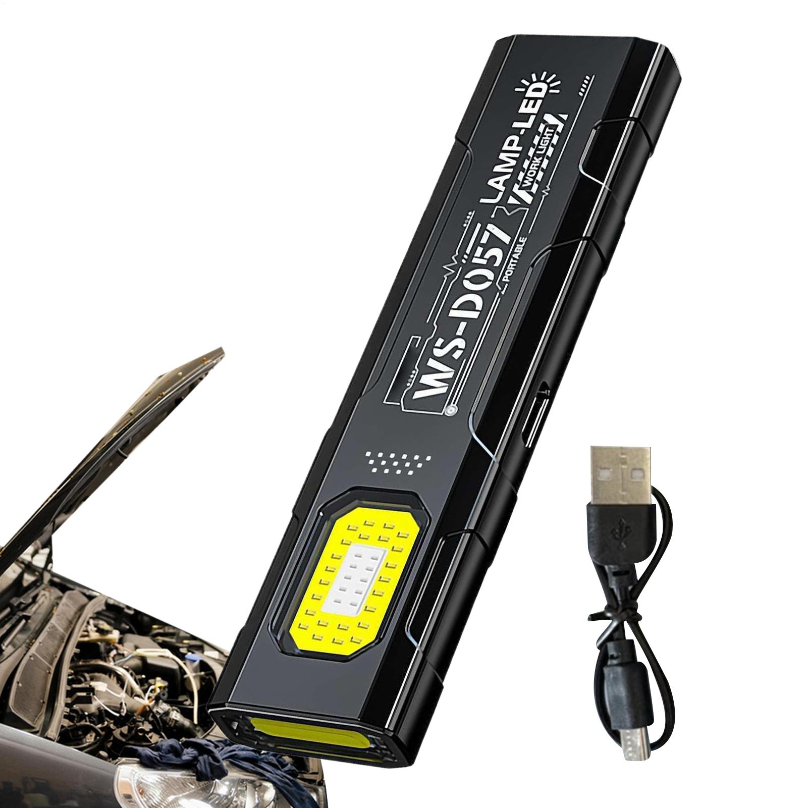 Home Security Flood Lights - Lampe de poche LED COB rechargeable