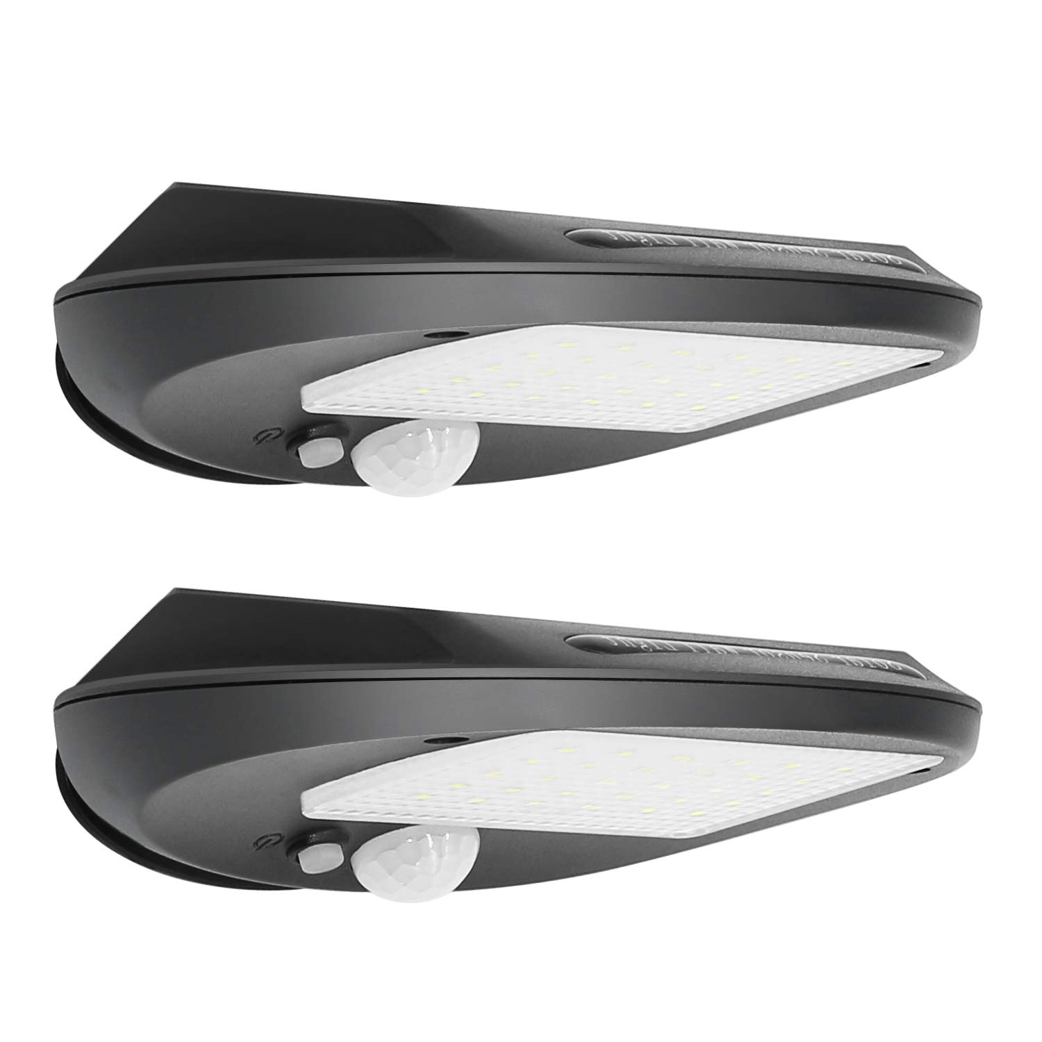 Home Security Flood Lights - Lampes solaires 30 LED pour extérieur,