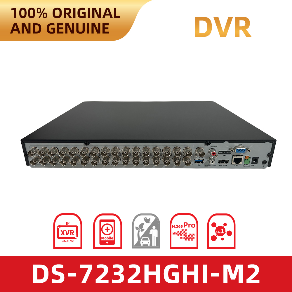 Home Security Hikvision - Hikvision DS-7232HGHI-M2 DVR hybride 32 canaux