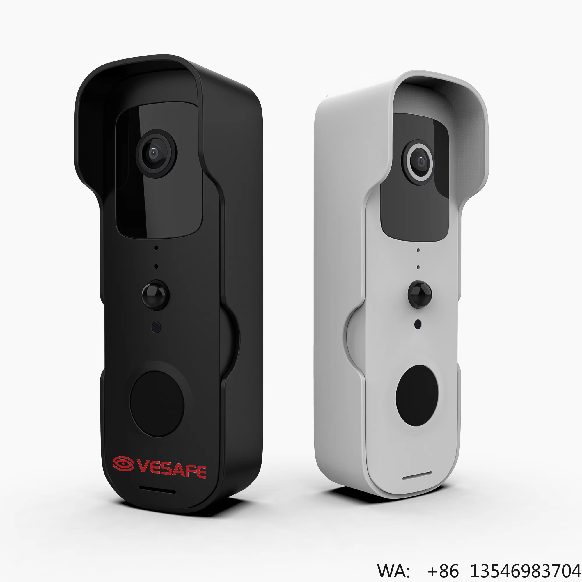 Home Security Ring Camera - VESAFE Interphone vidéo intelligent Wi-Fi HD