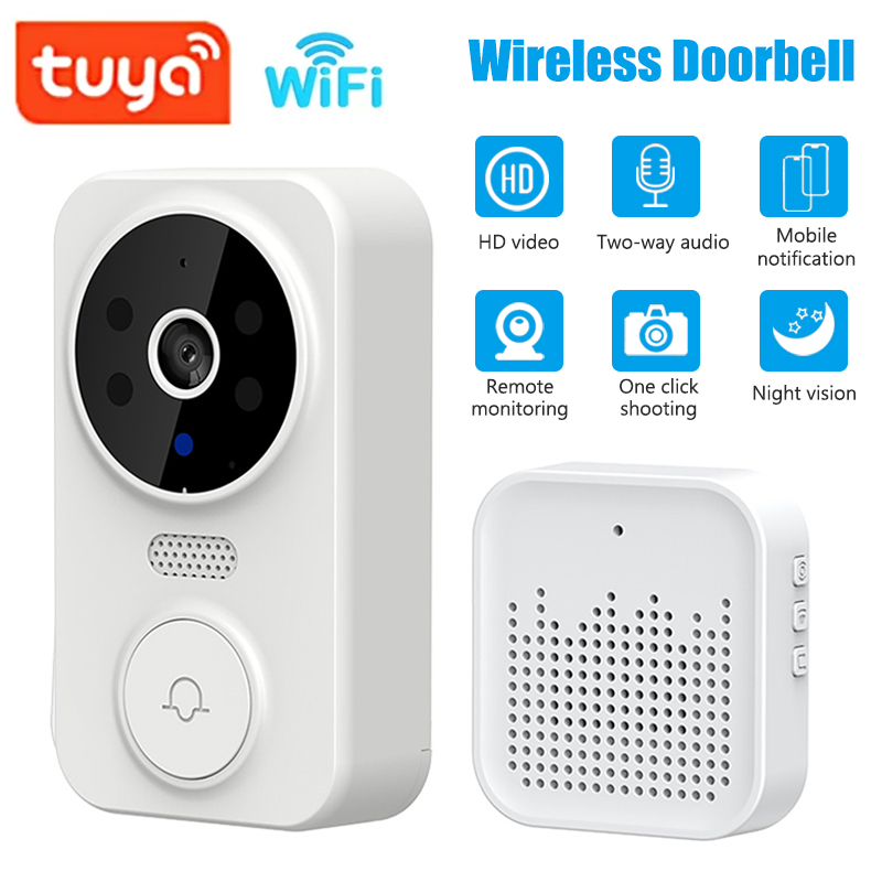 Home Security Recorder - Sonnette vidéo intelligente WiFi, caméra à