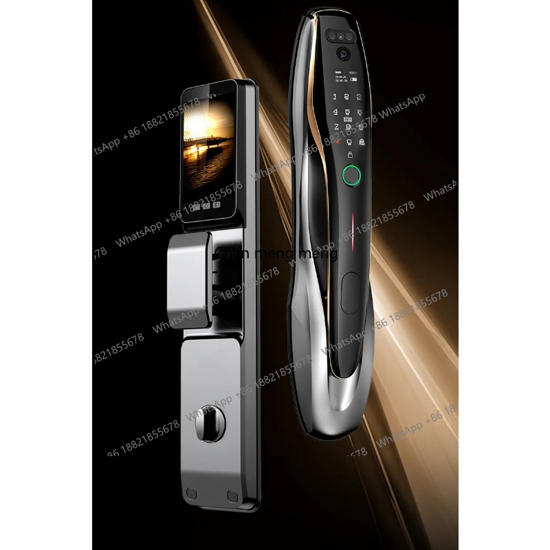 Home Security Front Door Camera - Serrure de porte intelligente pour porte