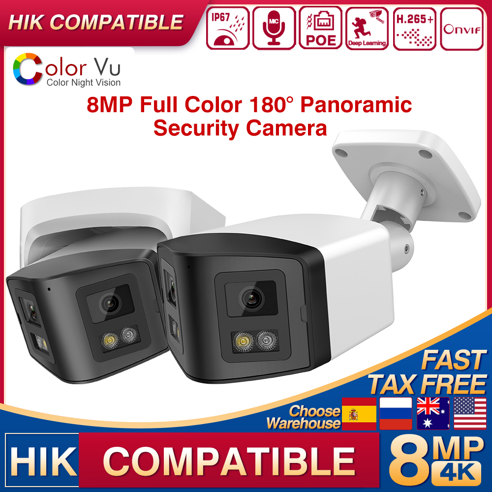 Home Security Hikvision - Objectif 4K 8MP 2,8 mm 170°