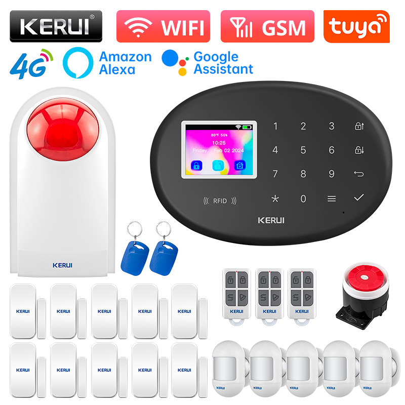 Home Zone Security App - KERUI système d'alarme de sécurité W204