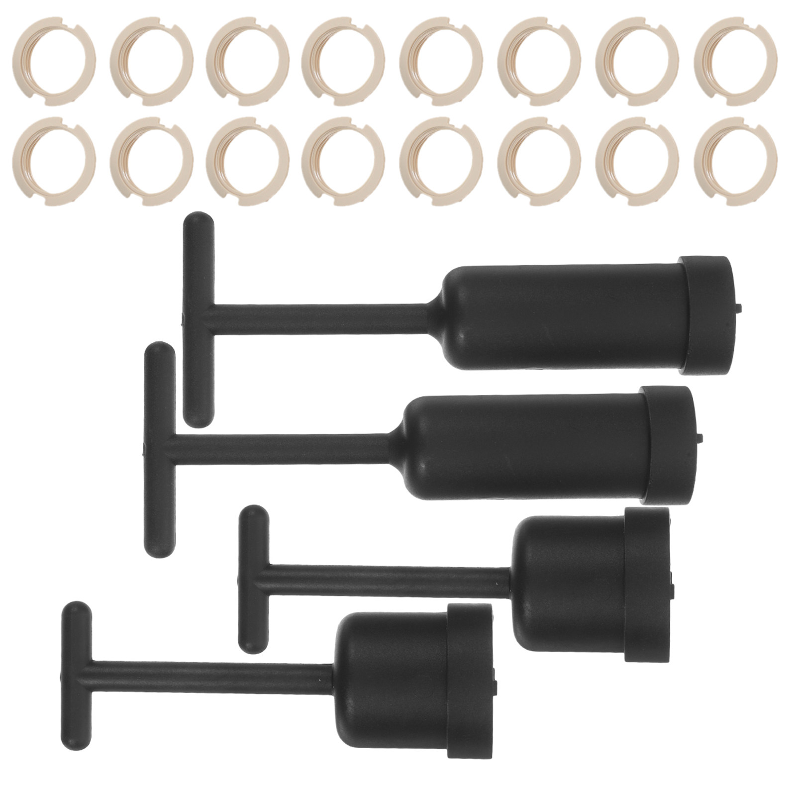 Home Security Ring - 1 ensemble d'anneaux de fixation pour