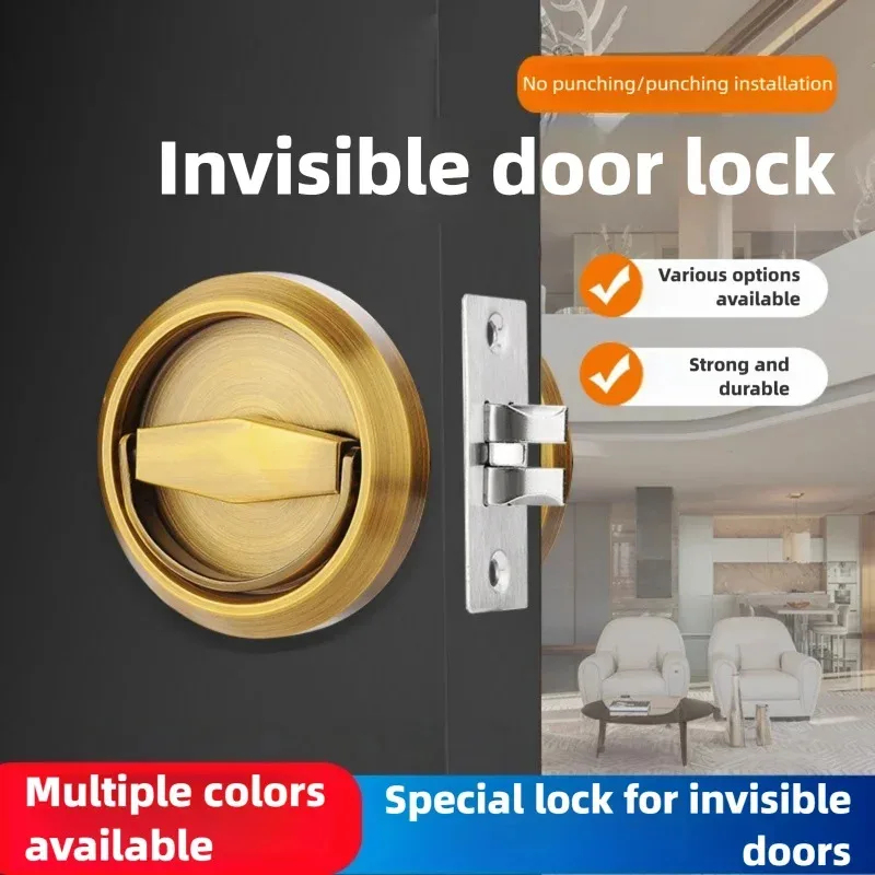 Home Security Ring - Anneau de traction en acier inoxydable,