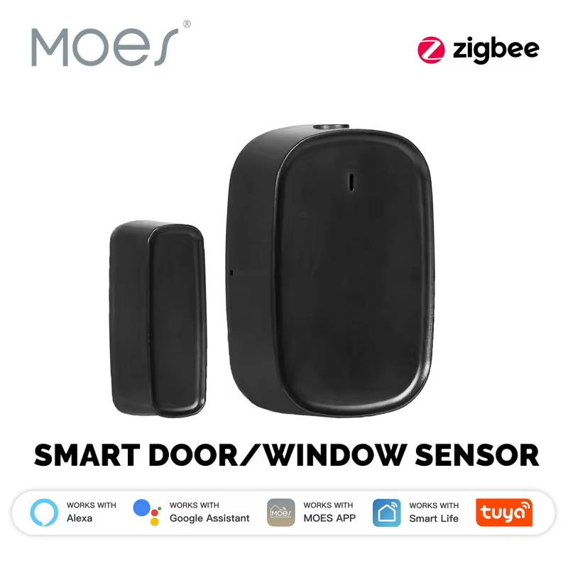 Home Security Deals - Détecteur de porte/fenêtre intelligent MOES Tuya