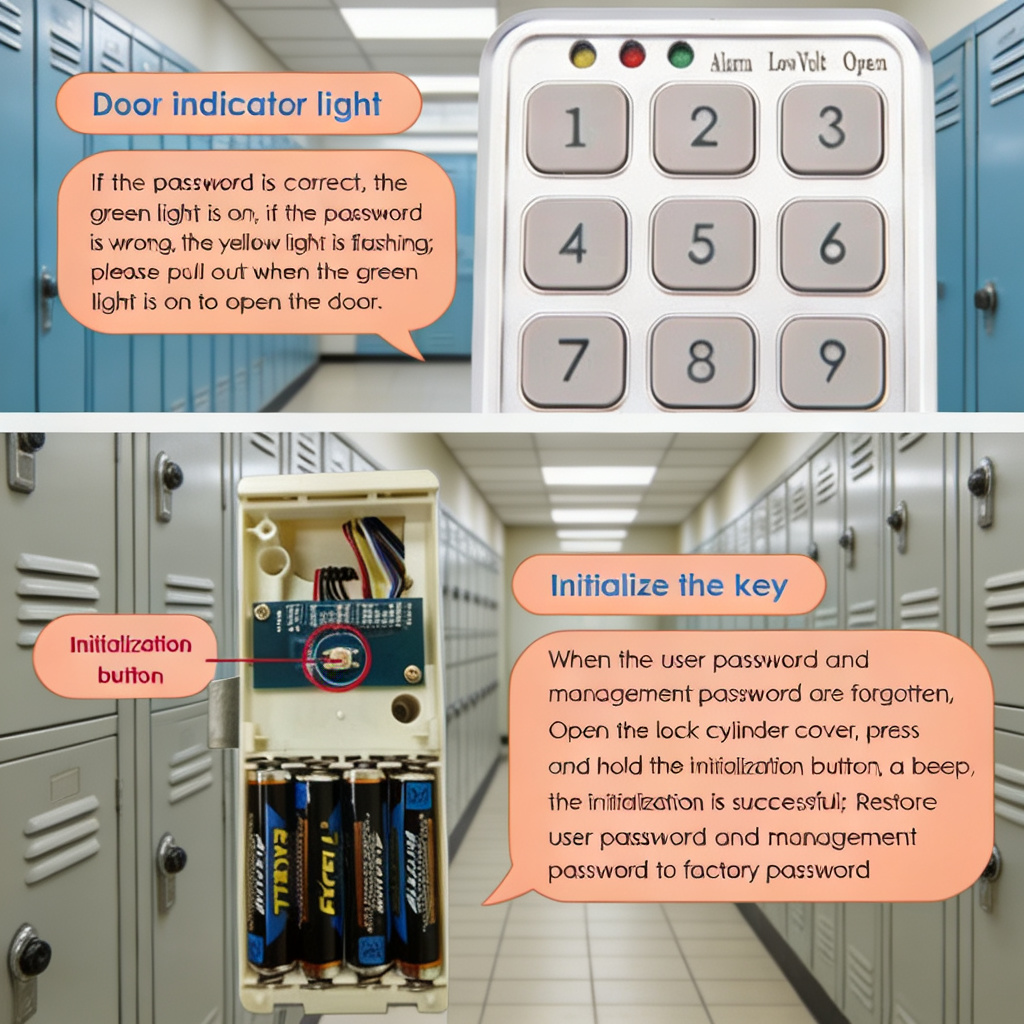 Door Lock Smart Keypad - Serrure de tiroir numérique intelligente, serrure