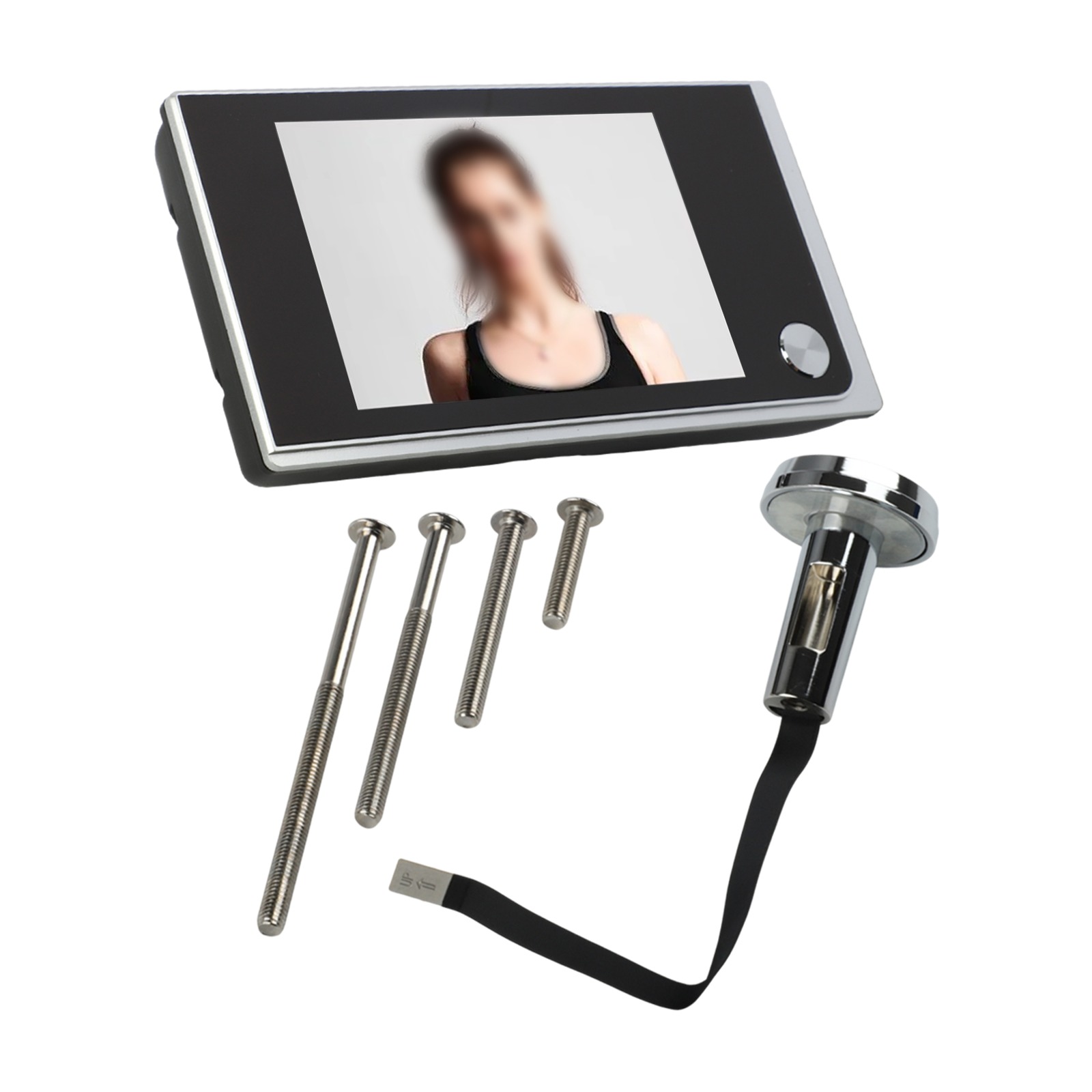 Home Security Ring - Écran LCD 3,5 pouces, sonnette électronique