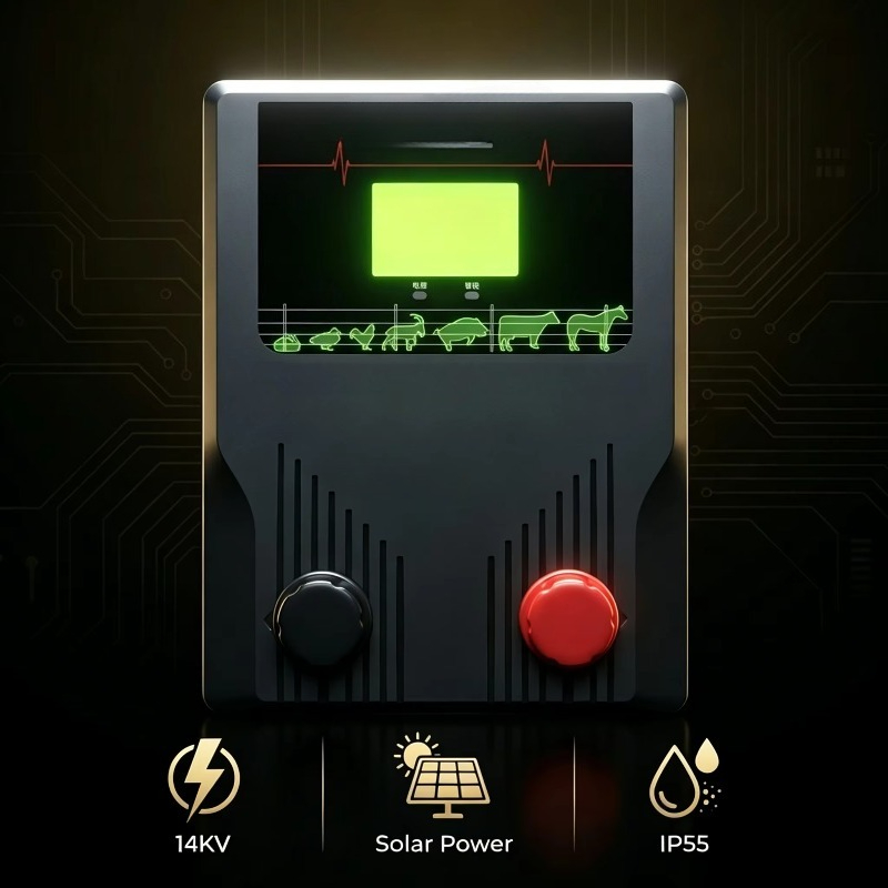 Home Security Electric Fence - Clôture de sécurité électrique LX-PX350 30KM