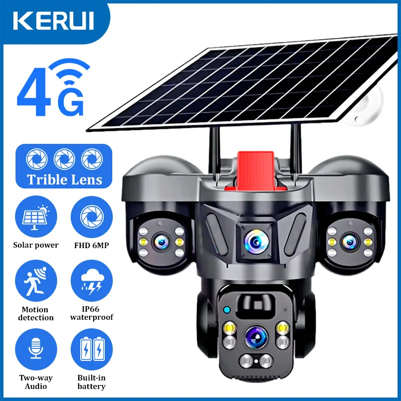Home Security Ideas - KERUI V380 Pro extérieur PTZ 6MP