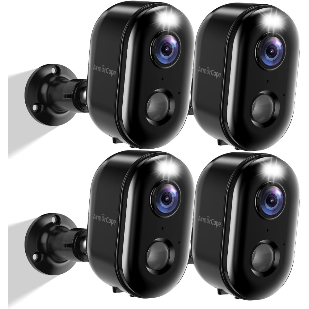 Home Security With Ai - Caméras de sécurité extérieures, vision nocturne