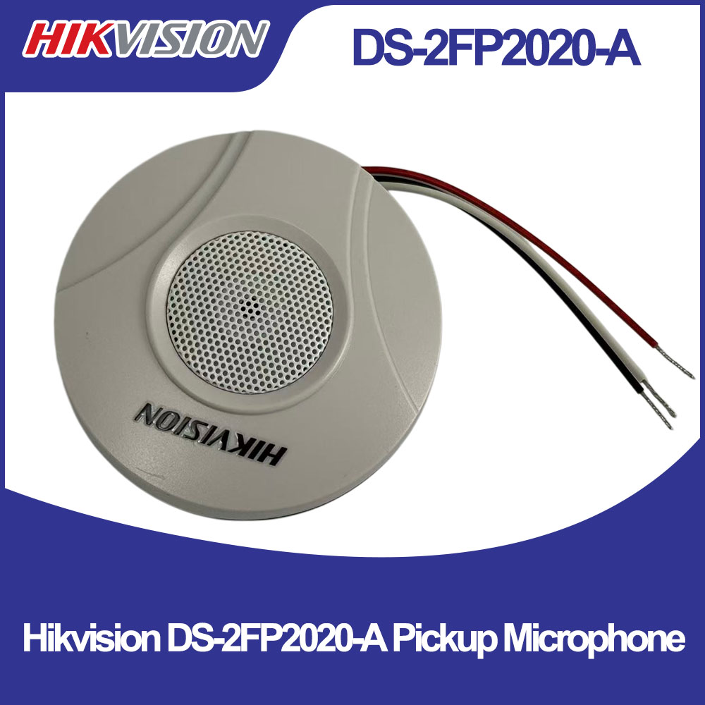 Home Security Hikvision - Hikvision DS-2FP2020-A Microphone de captation CCTV