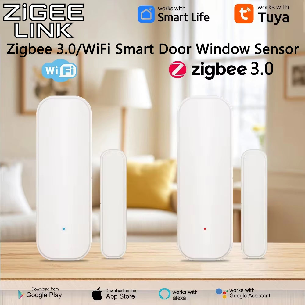 Home Security With Ai - Alarme anti-cambriolage domestique Zigbee WIFI, détecteurs