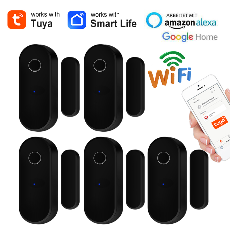 Home Security With Ai - Tuya – détecteur d'ouverture et de