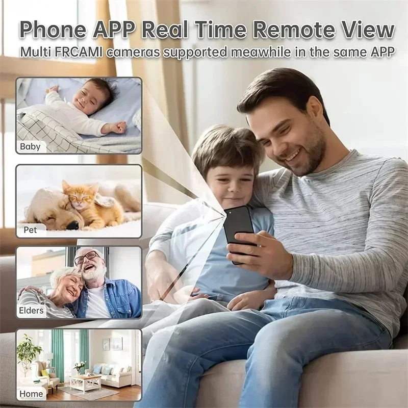 Home Security Recorder - Mini caméra A9 WiFi sans fil,