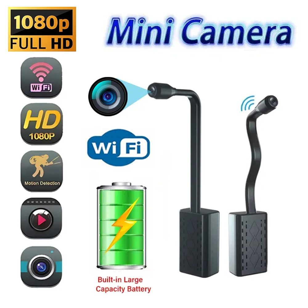 Home Security Recorder - HD 1080P Mini caméra détection de
