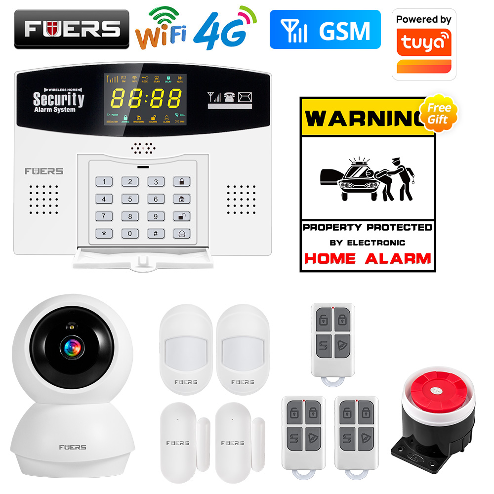 Système d'alarme sans fil Fuer - Home Zone Security App avis et prix