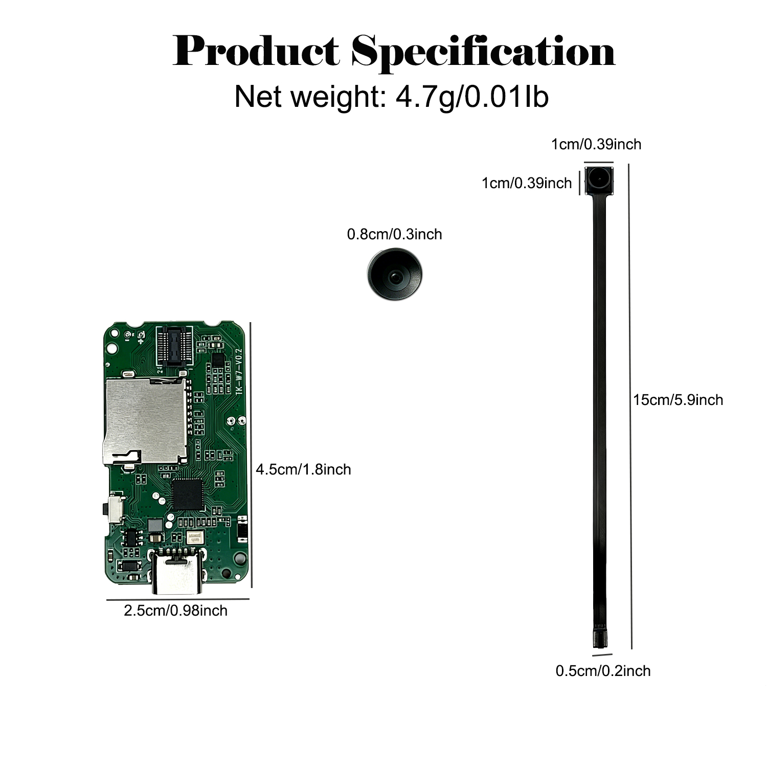 Module PCBA de caméra de sécur - Home Security Recorder avis et prix