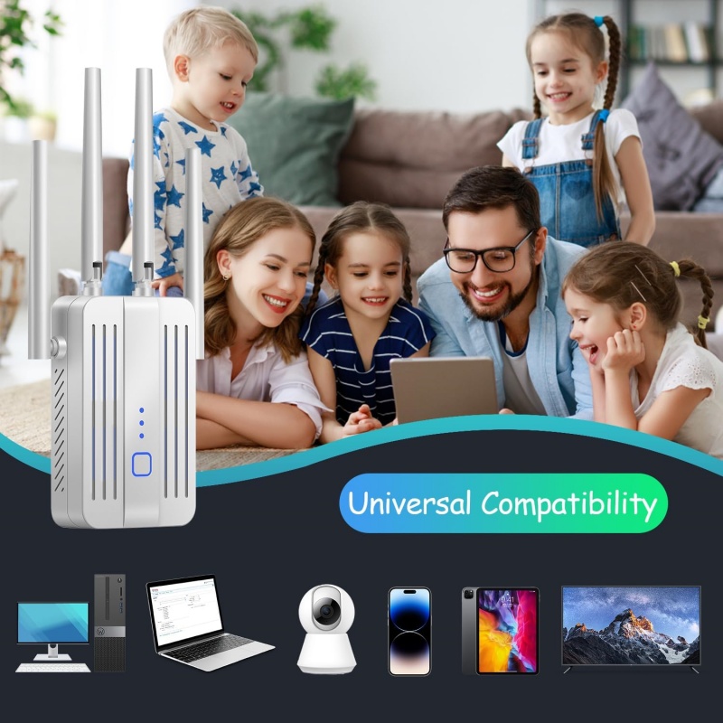 1200Mbps WiFi répéteur Extende - Home Security And Internet avis et prix