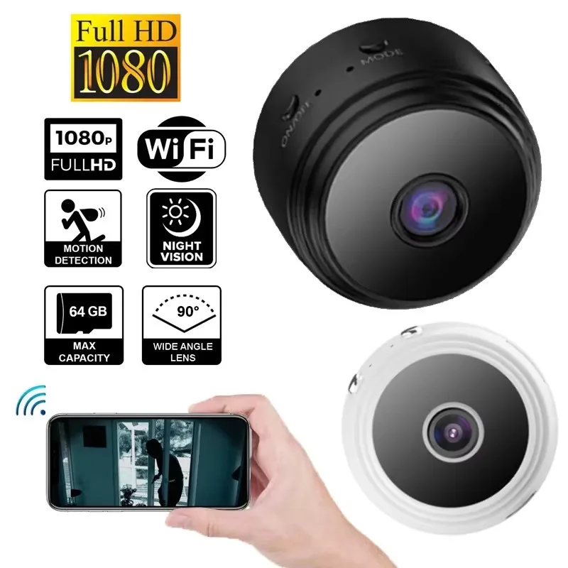 Mini Caméra de permission A9 W - Home Security Recorder avis et prix