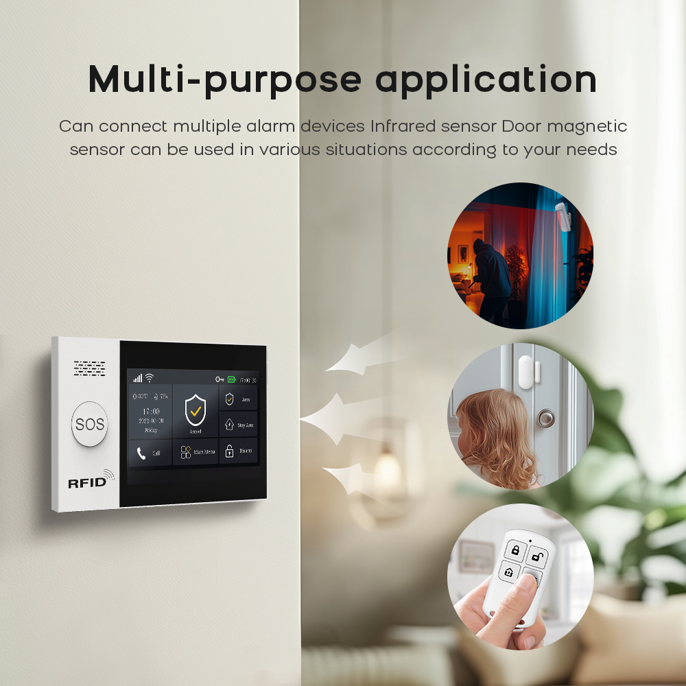 PG-107 Tuya sans fil maison WI - Sim Gsm Alarm avis et prix