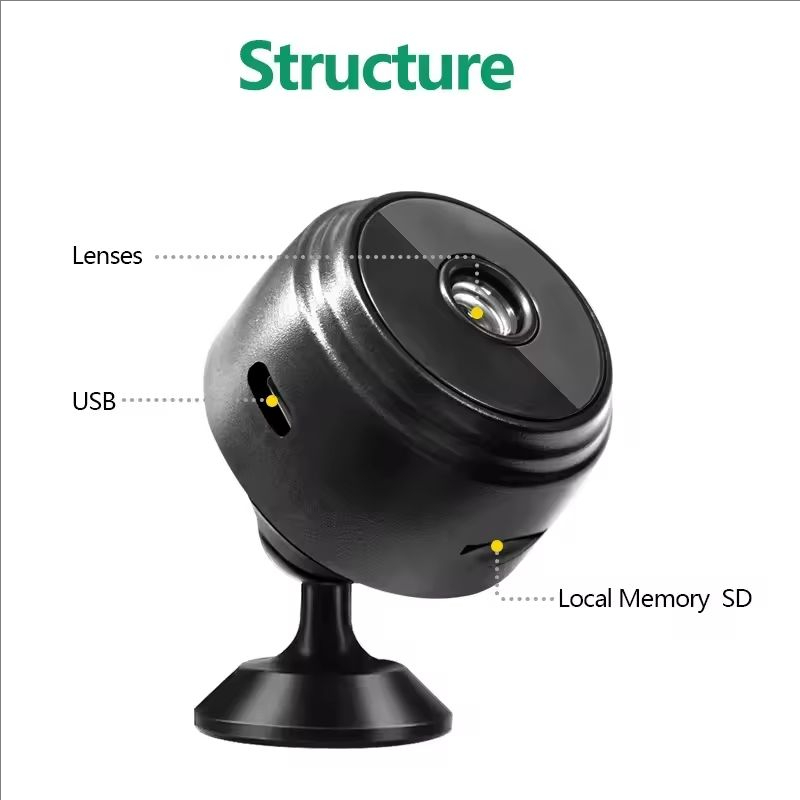 Mini caméra WiFi HD 1080P sans - Home Security Recorder avis et prix