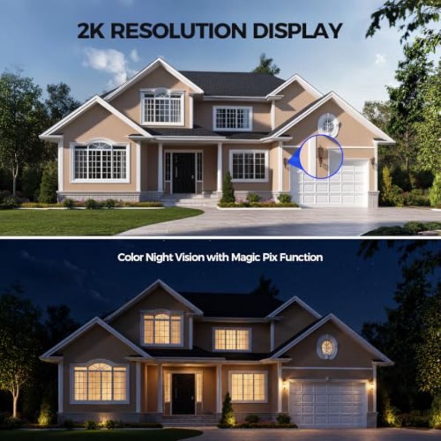 Caméras de sécurité solaires s - Home Security With Ai avis et prix