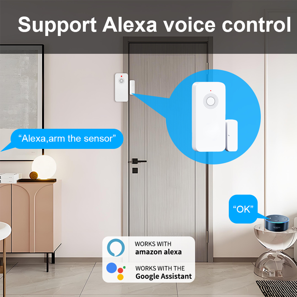 Capteur magnétique de porte/fe - Home Security Deals avis et prix