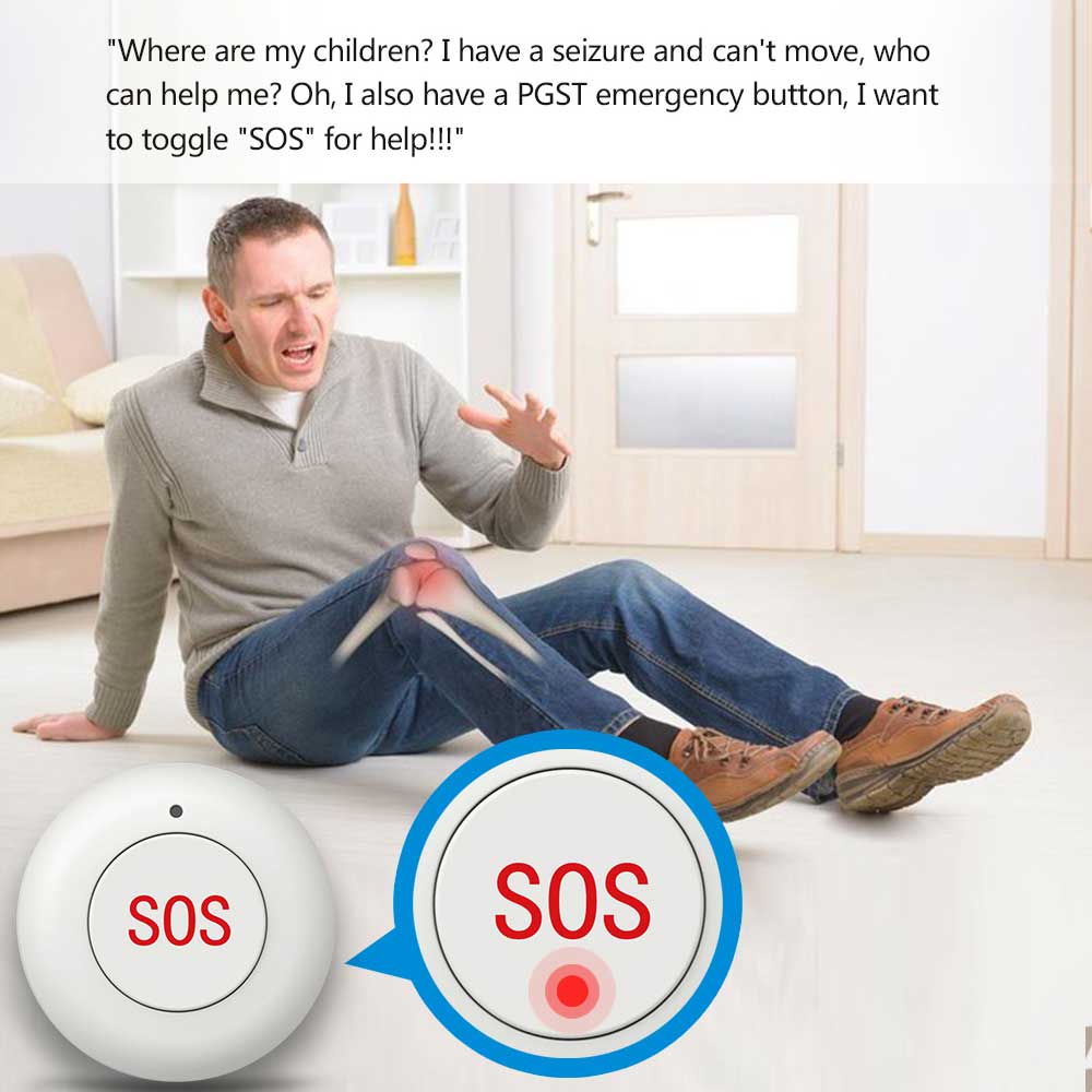 Bouton SOS sans fil, sonnette  - Home Security Deals avis et prix