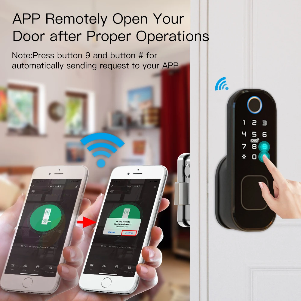 MOES-Serrure Intelligente Tuya - Door Lock Smart Keypad avis et prix