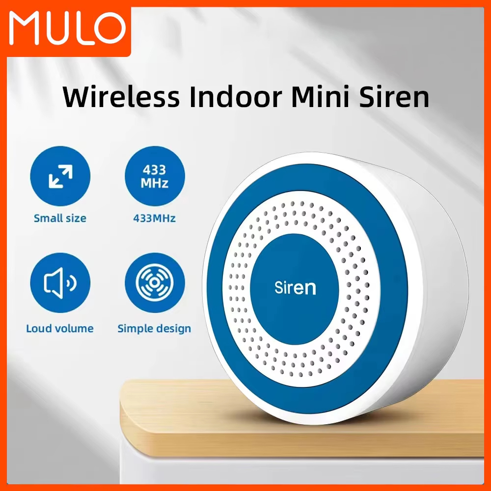 MULO Mini sirène d'alarme sans - Sim Gsm Alarm avis et prix
