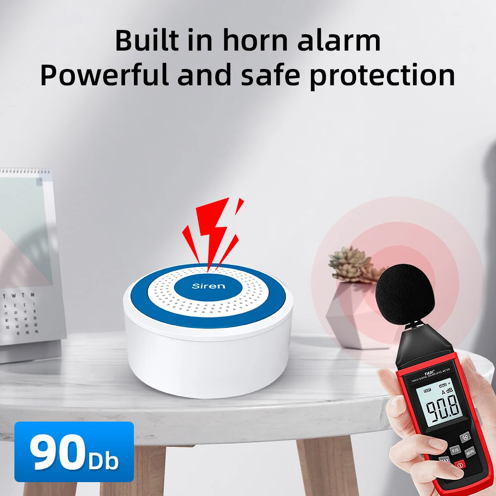 MULO Mini sirène d'alarme sans - Sim Gsm Alarm avis et prix