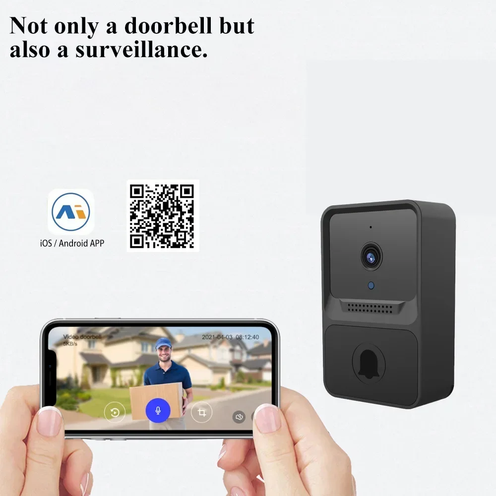 Sonnette sans fil caméra Wifi  - Home Security Ring Camera avis et prix