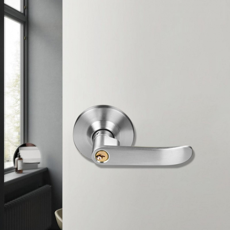 Serrure de porte à levier avec - Home Security Bars avis et prix