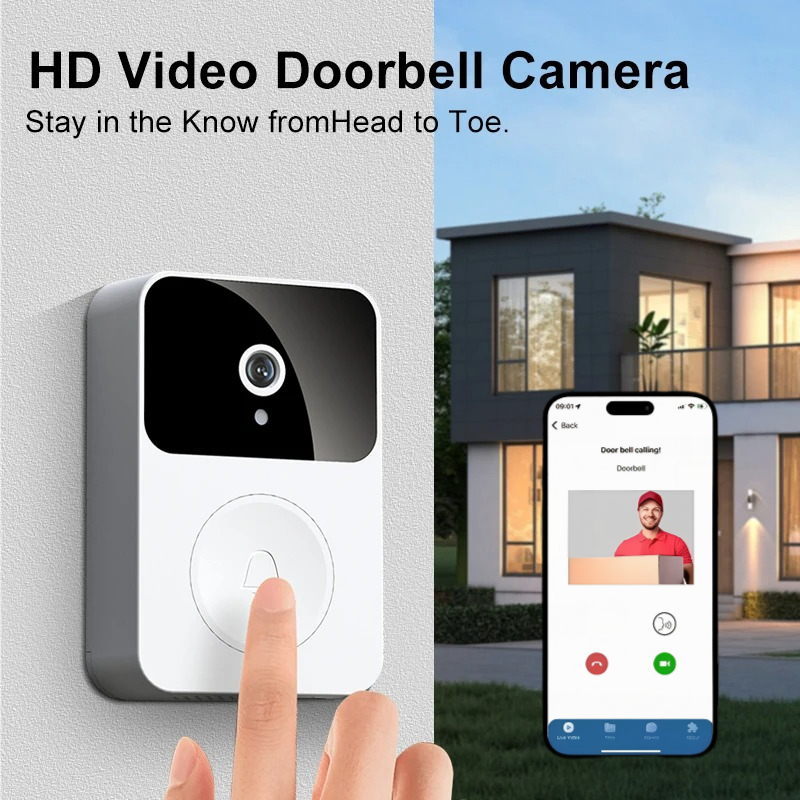 Sonnette intelligente sans fil - Home Security Ring Camera avis et prix
