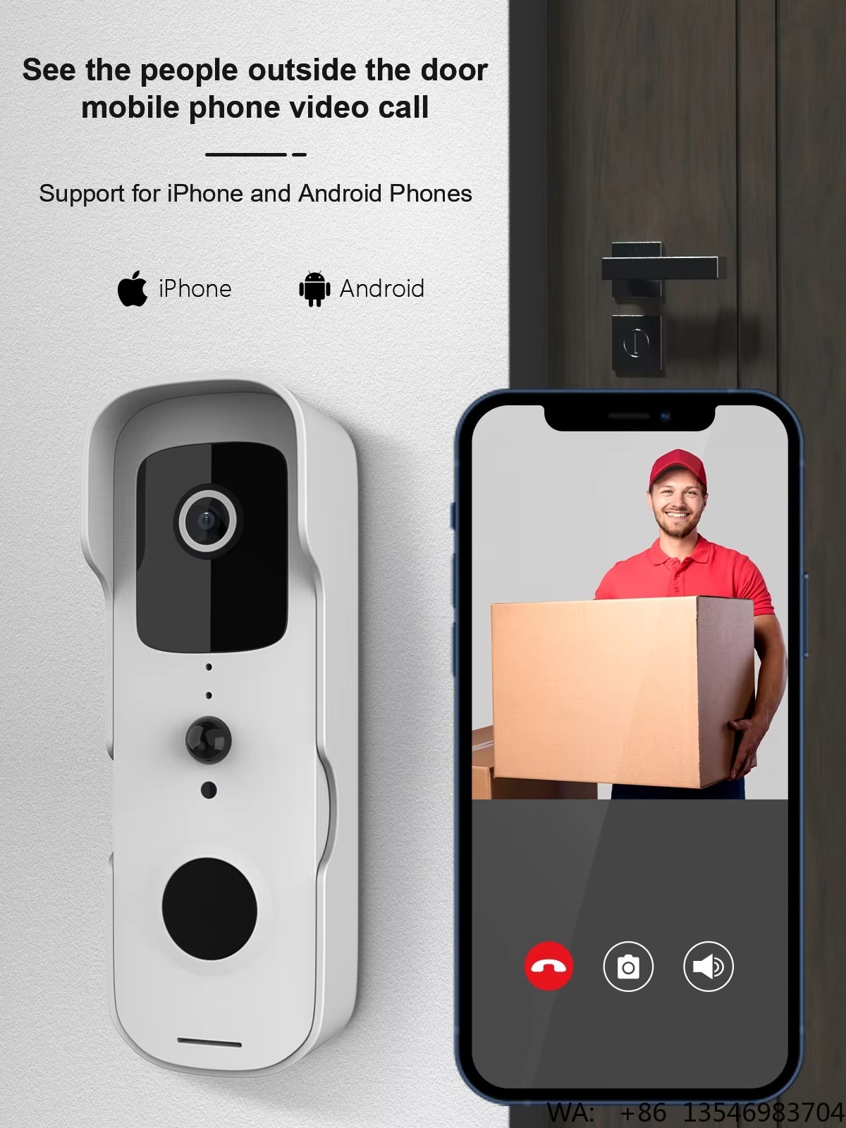 VESAFE Interphone vidéo intell - Home Security Ring Camera avis et prix