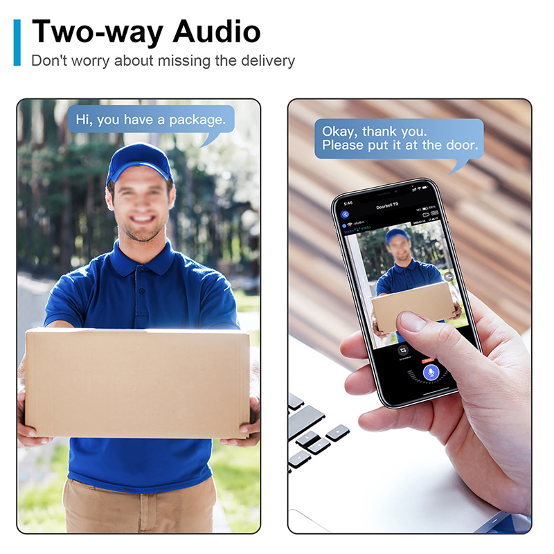 Sonnette vidéo intelligente Wi - Home Security Recorder avis et prix