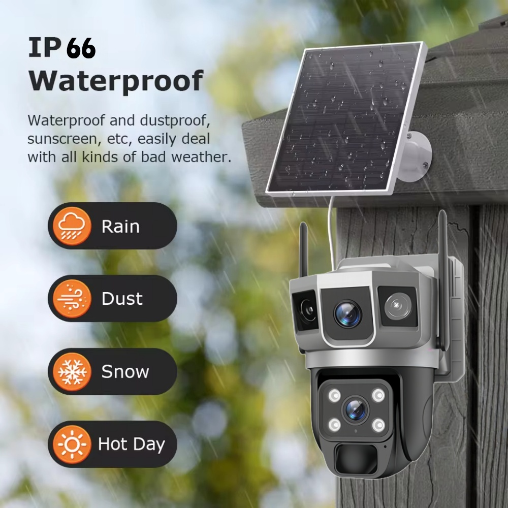 Caméra de surveillance solaire - Home Security Ideas avis et prix