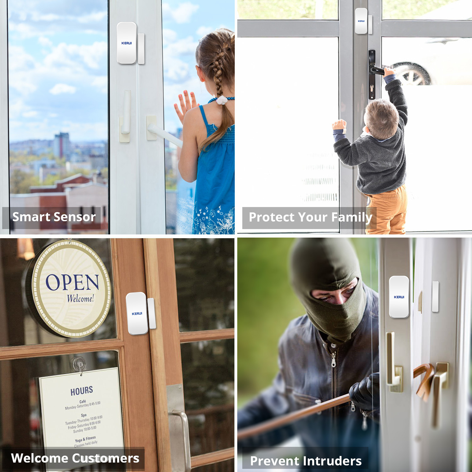 Détecteur de capteur magnétiqu - Home Security Deals avis et prix