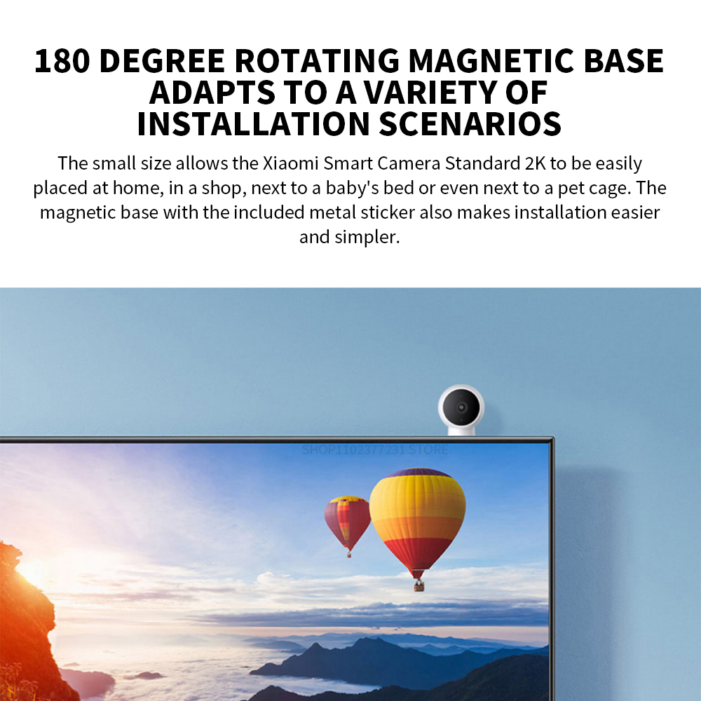 Caméra IP intelligente XIAOMI  - Home Security Camera Xiaomi avis et prix