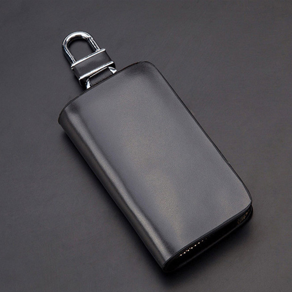 Étui à clés en PU noir avec fe - Home Security Key Fob avis et prix
