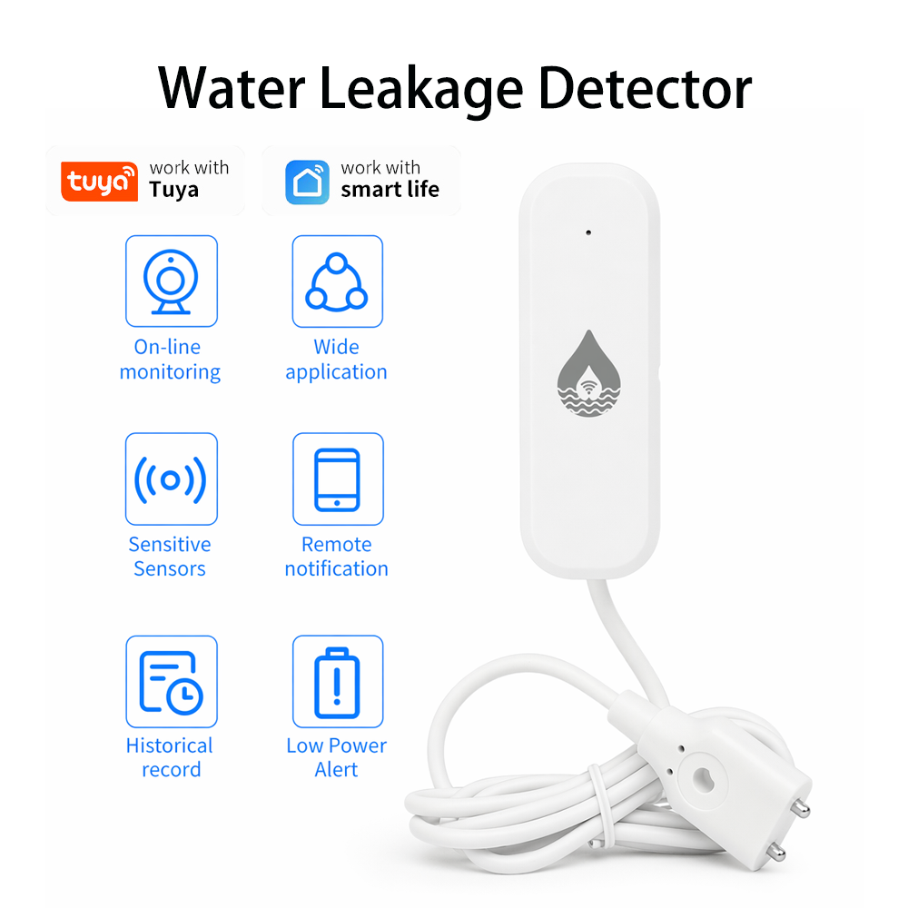 Capteur d'alarme de fuite d'ea - Home Security With Ai avis et prix