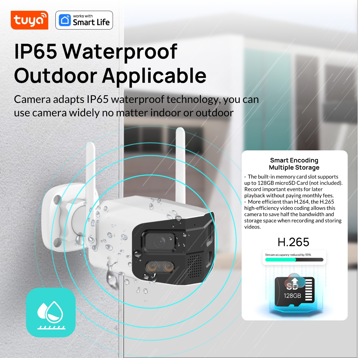 Tuya Smart 4MP 2,5K double obj - Home Security Camera Xiaomi avis et prix