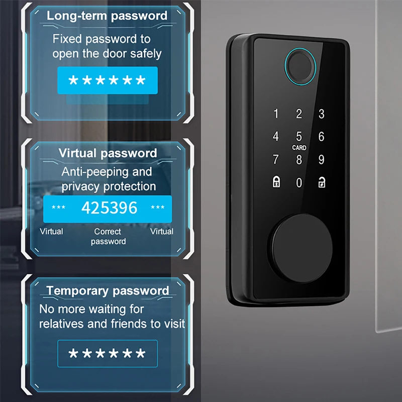 Serrure intelligente à pêne do - Door Lock Smart Keypad avis et prix