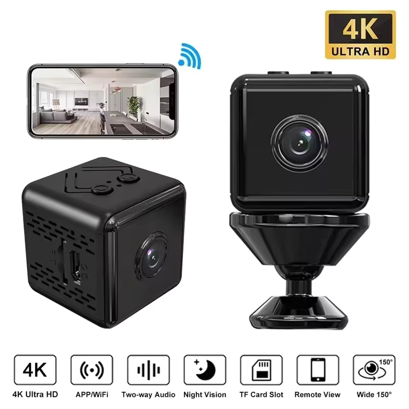 Mini caméra WIFI 4K Full HD, c - Home Security Recorder avis et prix