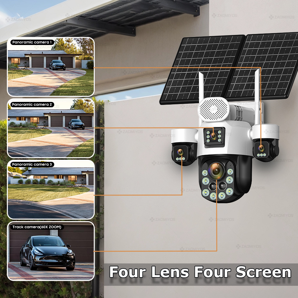 4 objectifs extérieurs 360° °  - Home Security Ideas avis et prix