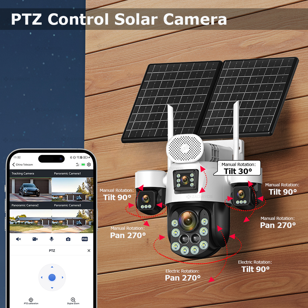 4 objectifs extérieurs 360° °  - Home Security Ideas avis et prix