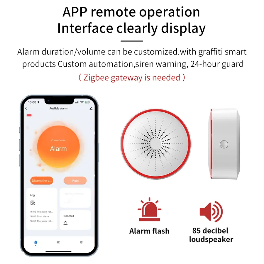 Sirène d'alarme intelligente T - Home Security Deals avis et prix