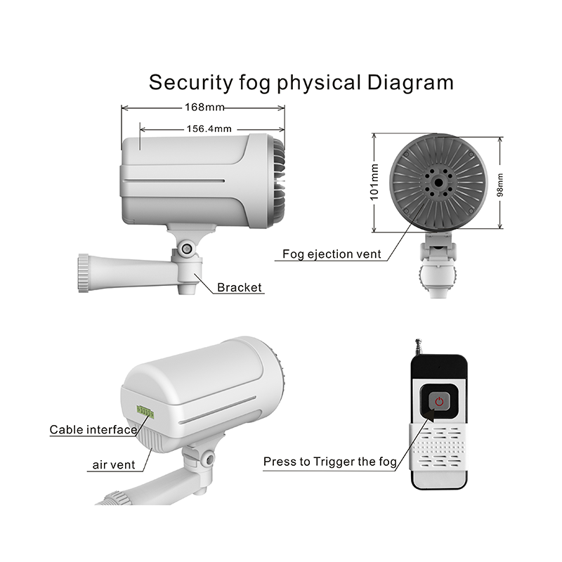 Générateur de brouillard intel - Home Security Fog System avis et prix